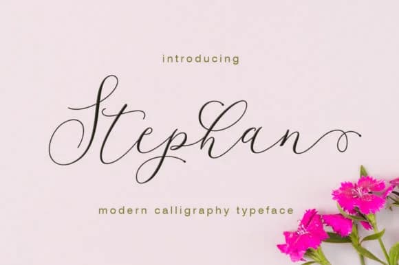 Stephan Font by Rudistudio — Script Handwritten Font