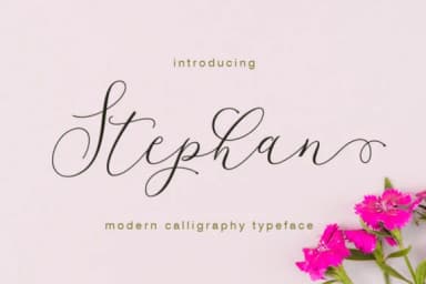 Stephan Font by Rudistudio — Script Handwritten Font — thumbnail 1