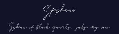 Stephani by Chichucha — Script Handwritten Font — thumbnail 2