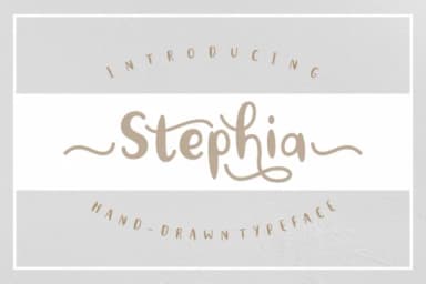 Stephia Font by Rifki (7ntypes) — Script Handwritten Font — thumbnail 1