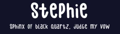 Stephie by Ianmikraz — Script Handwritten Font — thumbnail 2