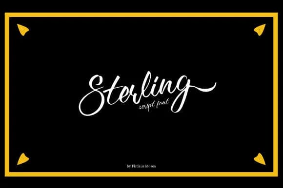 Sterling Font by wmfirdaus.musa — Script Handwritten Font