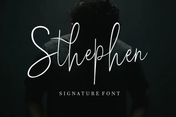 Sthephen Font by supotype — Script Handwritten Font