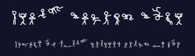 Stick Figure Font by Second Coming — Dingbats Font — thumbnail 2