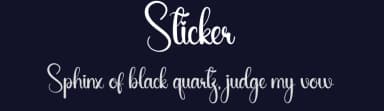 Sticker by Andi Moz — Script Handwritten Font — thumbnail 2