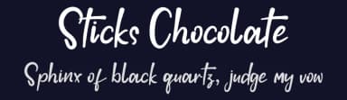 Sticks Chocolate by Inermedia Studio — Script Handwritten Font — thumbnail 2