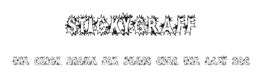 Stickygraff by Patrik Losengo — Script Handwritten Font