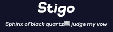Stigo by twinletter — Sans Serif Font — thumbnail 2
