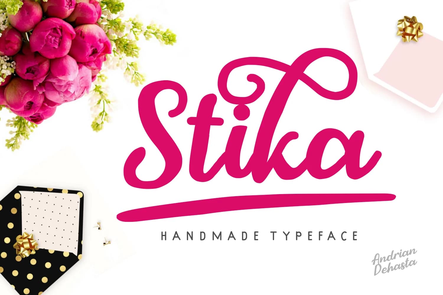 Stika Font by Andrian Dehasta — Script Handwritten Font