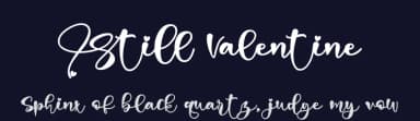 Still Valentine by Letterara — Script Handwritten Font — thumbnail 2