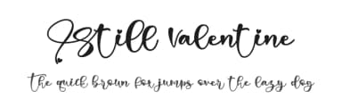 Still Valentine by Letterara — Script Handwritten Font — thumbnail 1