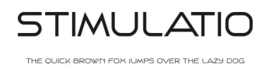 Stimulatio by Vladimir Nikolic — Sans Serif Font — thumbnail 1