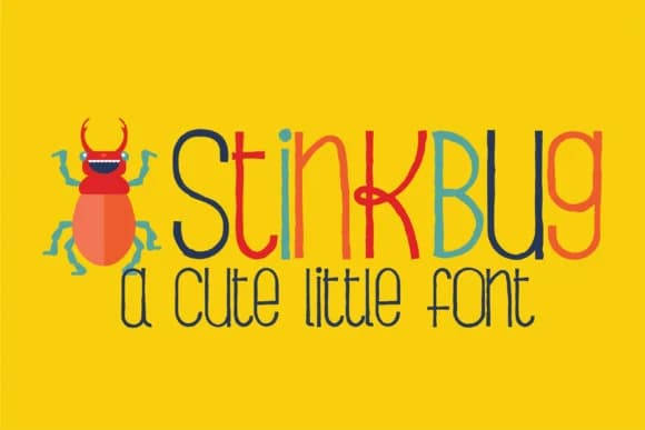 Stinkbug Font by Illustration Ink — Script Handwritten Font