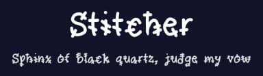 Stitcher by Geronimo Font Studios — Script Handwritten Font — thumbnail 2