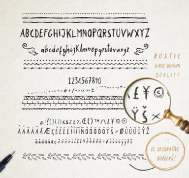 Stobau Font by Silvia Porcu — Script Handwritten Font — thumbnail 3