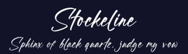 Stockeline by Letterena Studios — Script Handwritten Font — thumbnail 2