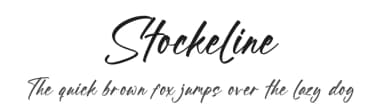 Stockeline by Letterena Studios — Script Handwritten Font — thumbnail 1