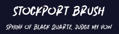 Stockport Brush by Trequartista Studio — Script Handwritten Font — thumbnail 2