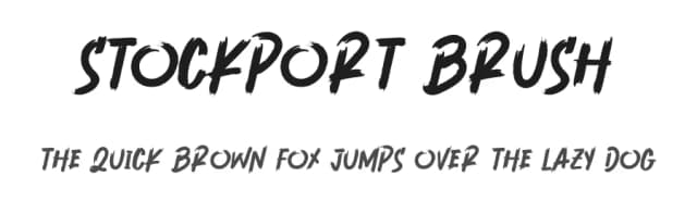 Stockport Brush by Trequartista Studio — Script Handwritten Font