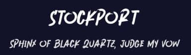 Stockport by Trequartista Studio — Sans Serif Font — thumbnail 2