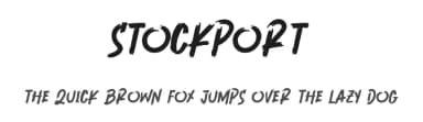 Stockport by Trequartista Studio — Sans Serif Font — thumbnail 1