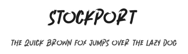 Stockport by Trequartista Studio — Sans Serif Font