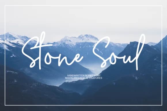 Stone Soul Font by BennyDesigns — Script Handwritten Font
