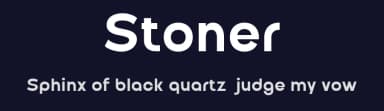 Stoner by Pentagonistudio — Sans Serif Font — thumbnail 2