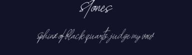 Stones by Haksen Studio — Script Handwritten Font — thumbnail 2
