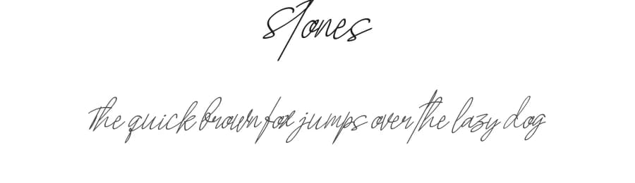 Stones by Haksen Studio — Script Handwritten Font