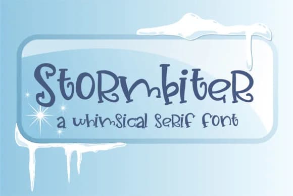 Stormbiter Font by Illustration Ink — Script Handwritten Font