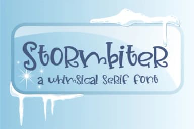 Stormbiter Font by Illustration Ink — Script Handwritten Font — thumbnail 1