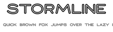 Stormline by Måns Grebäck — Sans Serif Font — thumbnail 1