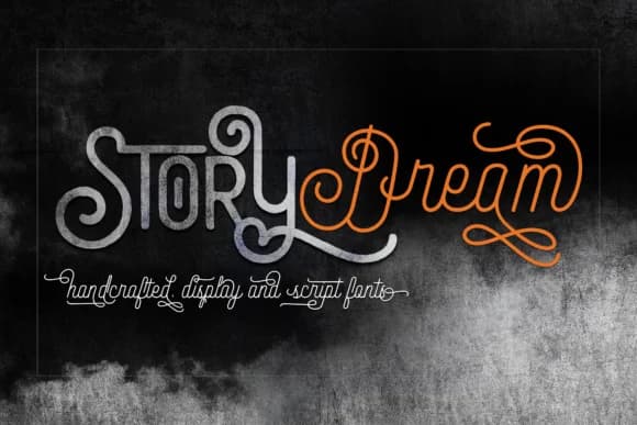 Story Dream Script Font by joelmaker — Script Handwritten Font