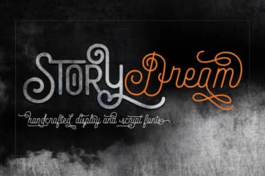 Story Dream Script Font by joelmaker — Script Handwritten Font — thumbnail 1