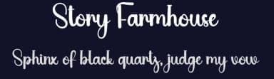 Story Farmhouse by Andi Moz — Script Handwritten Font — thumbnail 2