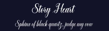 Story Heart by LetterFreshStudio — Script Handwritten Font — thumbnail 2