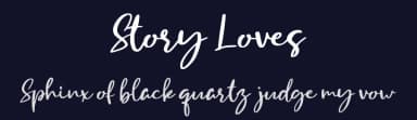 Story Loves by AminMario — Script Handwritten Font — thumbnail 2
