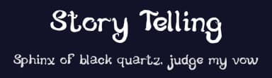 Story Telling by weknow — Script Handwritten Font — thumbnail 2