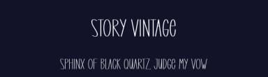 Story Vintage by Creative Homework — Script Handwritten Font — thumbnail 2