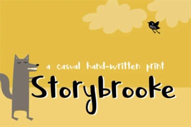Storybrooke Font by Illustration Ink — Script Handwritten Font — thumbnail 1
