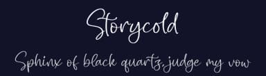 Storycold by Letterena Studios — Script Handwritten Font — thumbnail 2
