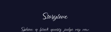 Storylove by JunCreative — Script Handwritten Font — thumbnail 2