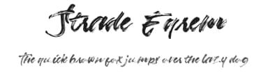 Strade Eqrem by Vunira Design — Script Handwritten Font — thumbnail 1