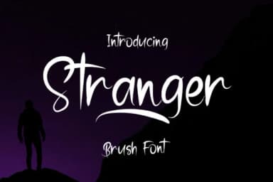 Stranger Font by Sharon ( DmStudio ) — Script Handwritten Font — thumbnail 1