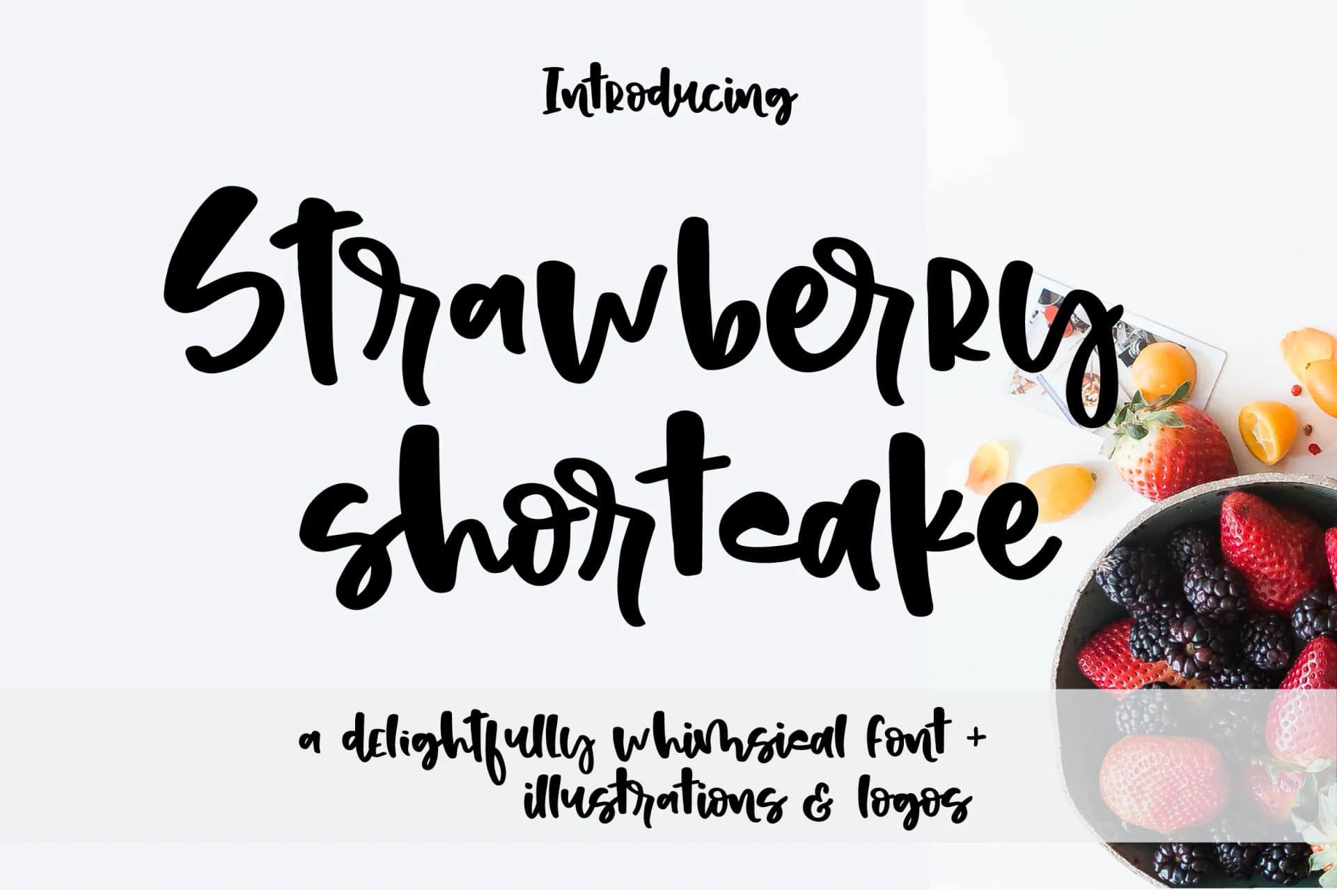 Strawberry Shortcake Font by theinkaffair — Script Handwritten Font