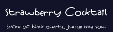 Strawberry Cocktail by RB Fonts — Script Handwritten Font — thumbnail 2