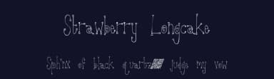 Strawberry Longcake by Xerographer Fonts — Script Handwritten Font — thumbnail 2