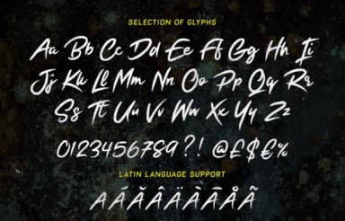 Stray Bullets Font by daniel.feldt — Script Handwritten Font — thumbnail 5