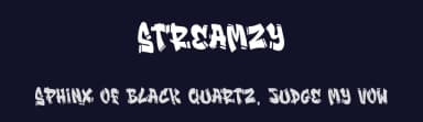 Streamzy by Blankids — Script Handwritten Font — thumbnail 2